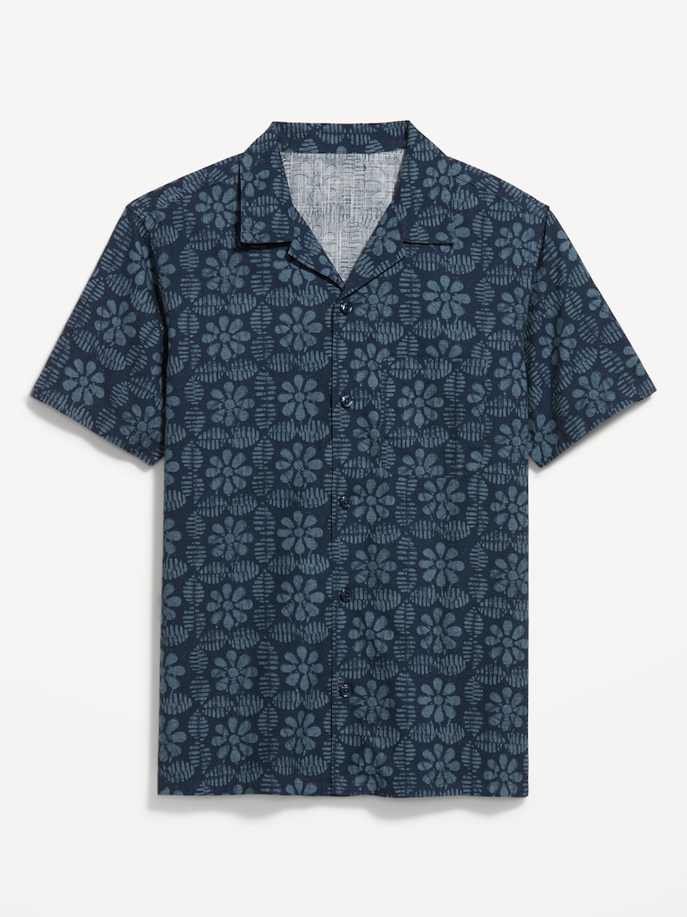 Short-Sleeve Camp Shirt