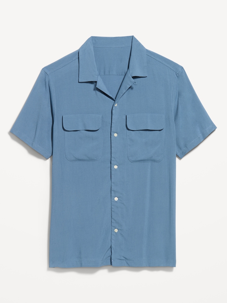 Short-Sleeve Camp Shirt
