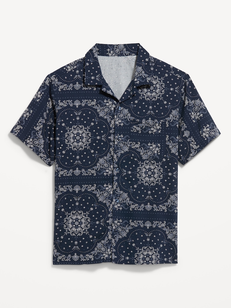 Short-Sleeve Camp Shirt
