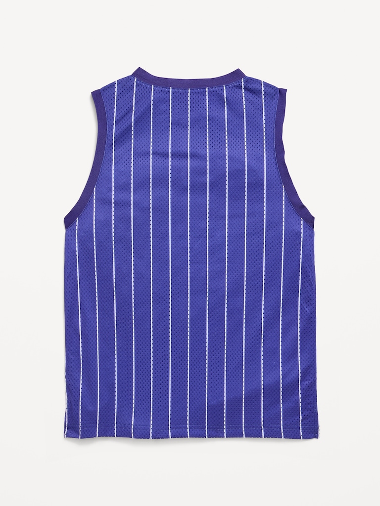 Mesh Basketball Tank Top for Boys