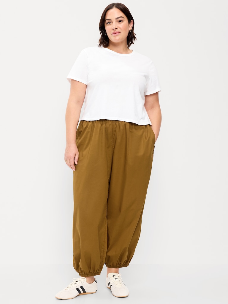 Lightweight Pull-On Parachute Sleep Pants