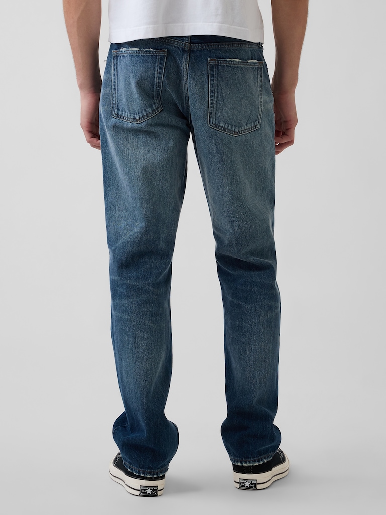 Relaxed Straight Jeans