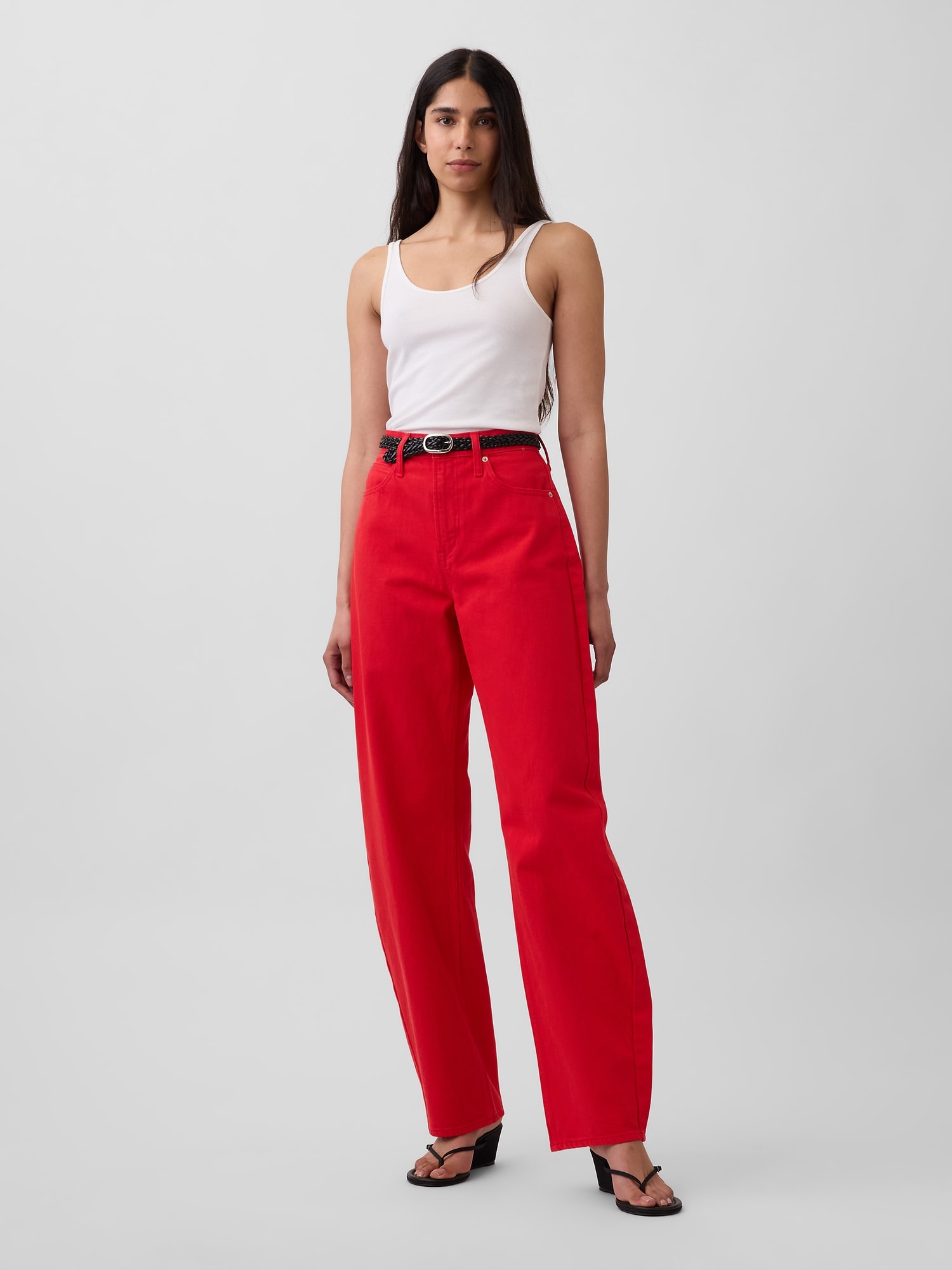 みんザレッドスレッドGAP Women's Red Jeans | Gap