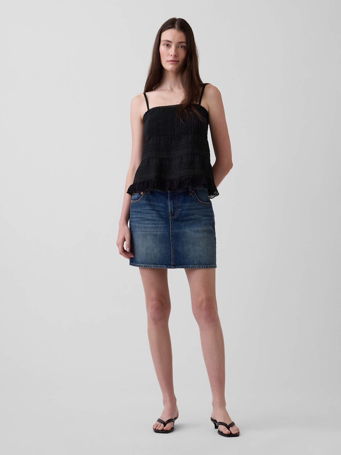 Lace-Trim Cami