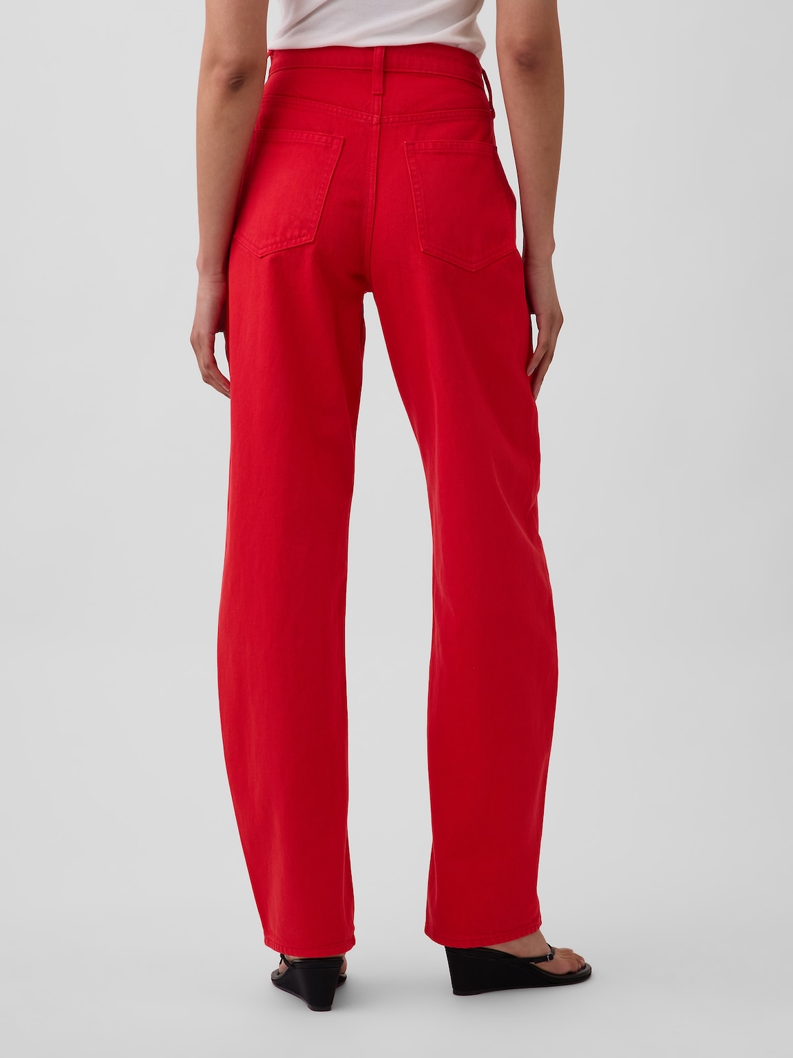 High Rise Barrel Jeans