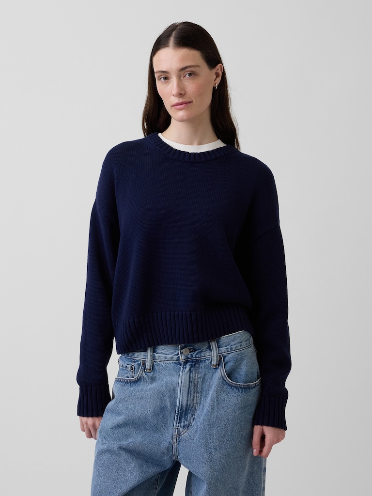 100% Cotton Oversized Sweater