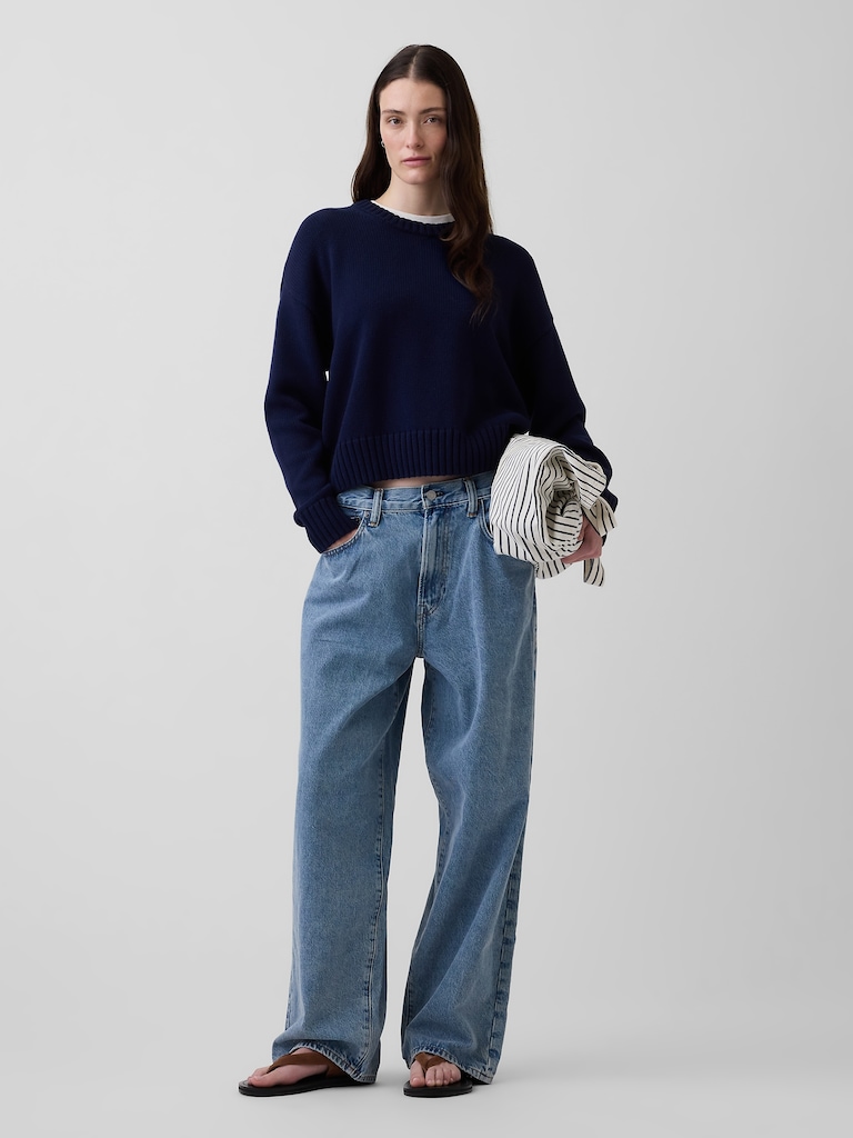 100% Cotton Oversized Sweater