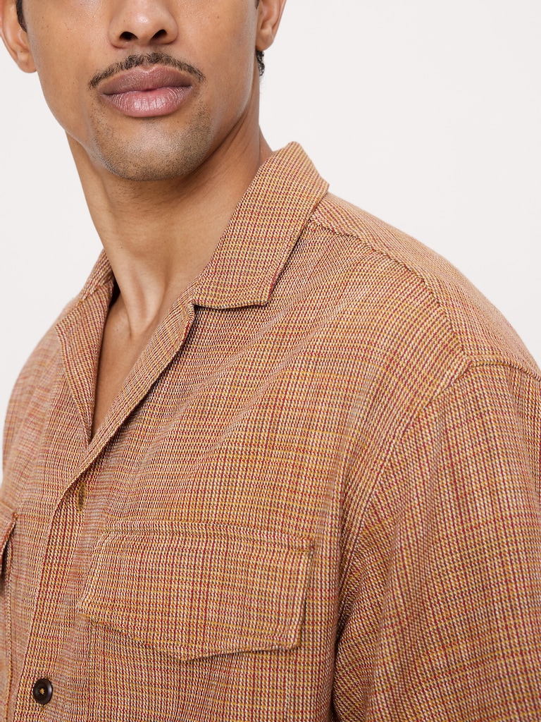 Relaxed-Fit Cotton Resort Shirt