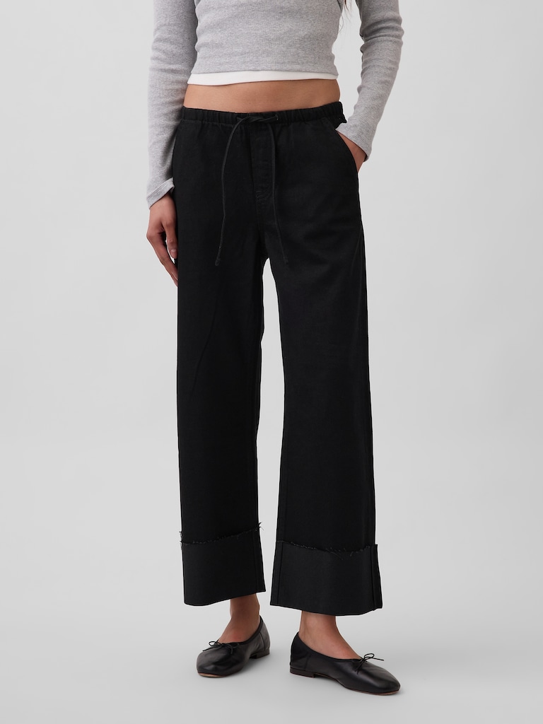 Low Rise UltraSoft Easy '90s Loose Crop Jeans