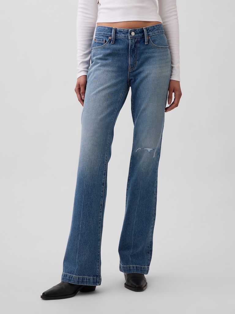 Low Rise Rigid Long & Lean Jeans