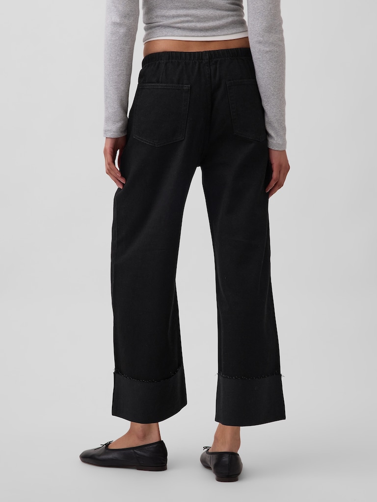 Low Rise UltraSoft Easy '90s Loose Crop Jeans