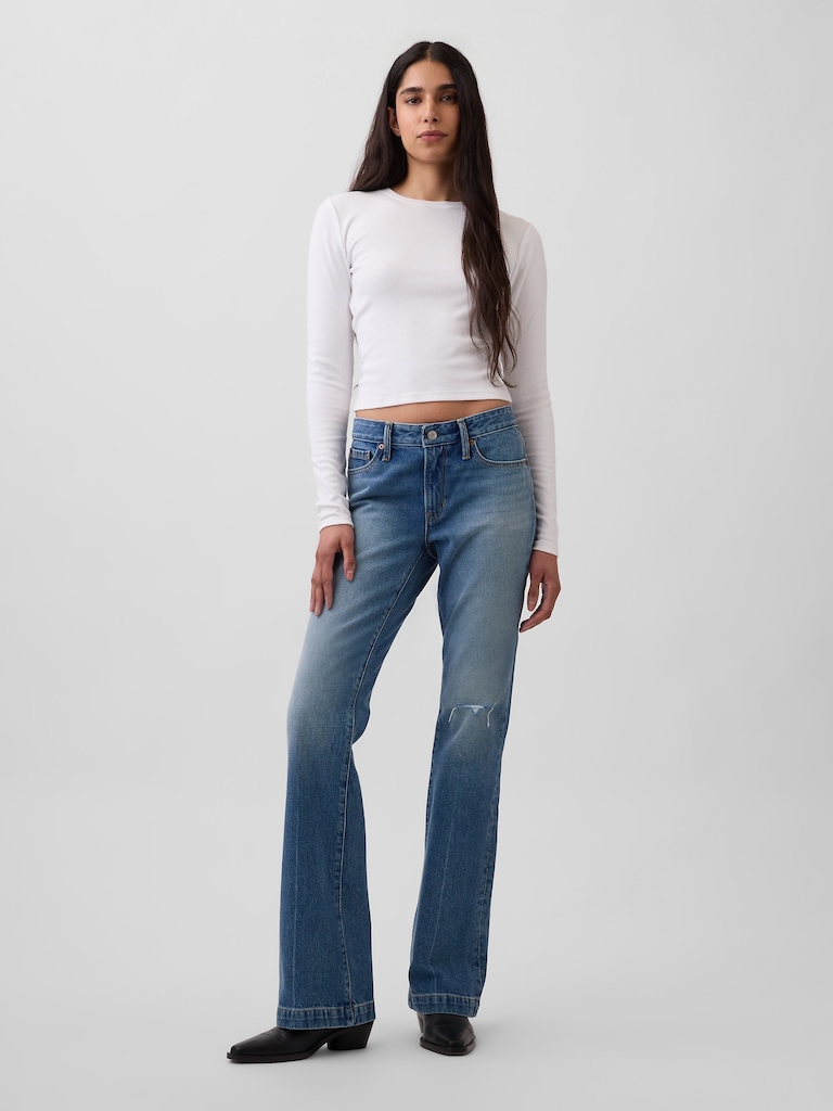 Low Rise Rigid Long & Lean Jeans