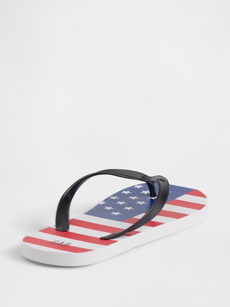 Gap Logo Flip Flops