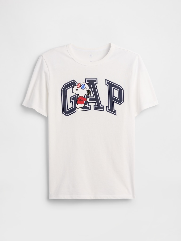 GapKids Peanuts Logo T-Shirt