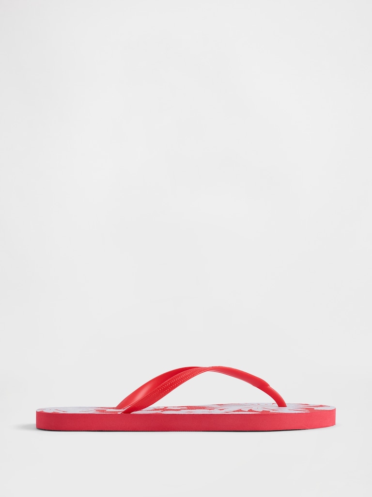 Print EVA Flip Flops