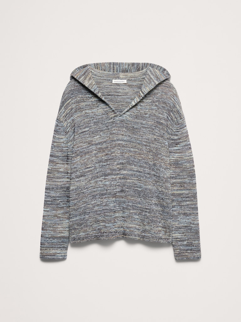 Spacedye Cotton Sweater Hoodie