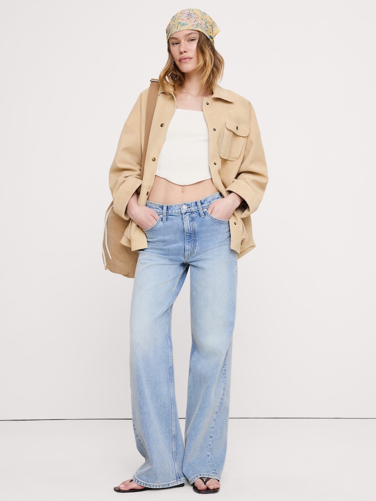 Sculpted-Stretch Corset Tank