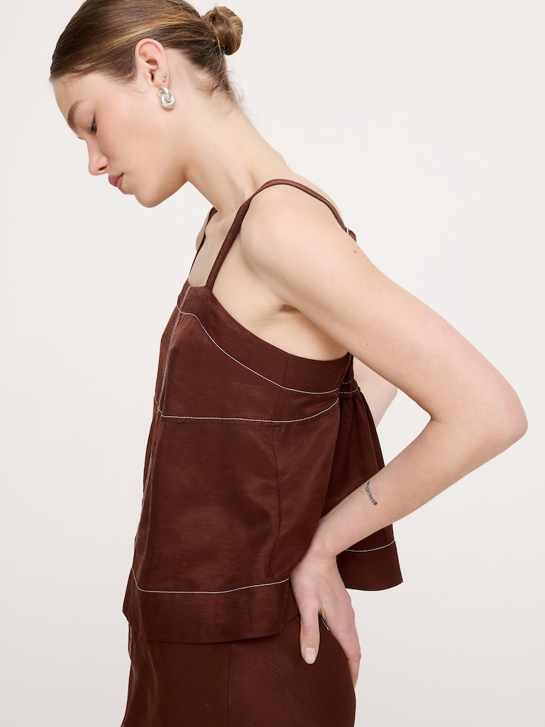 Viscose-Linen Tank