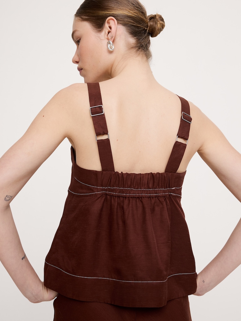 Viscose-Linen Tank