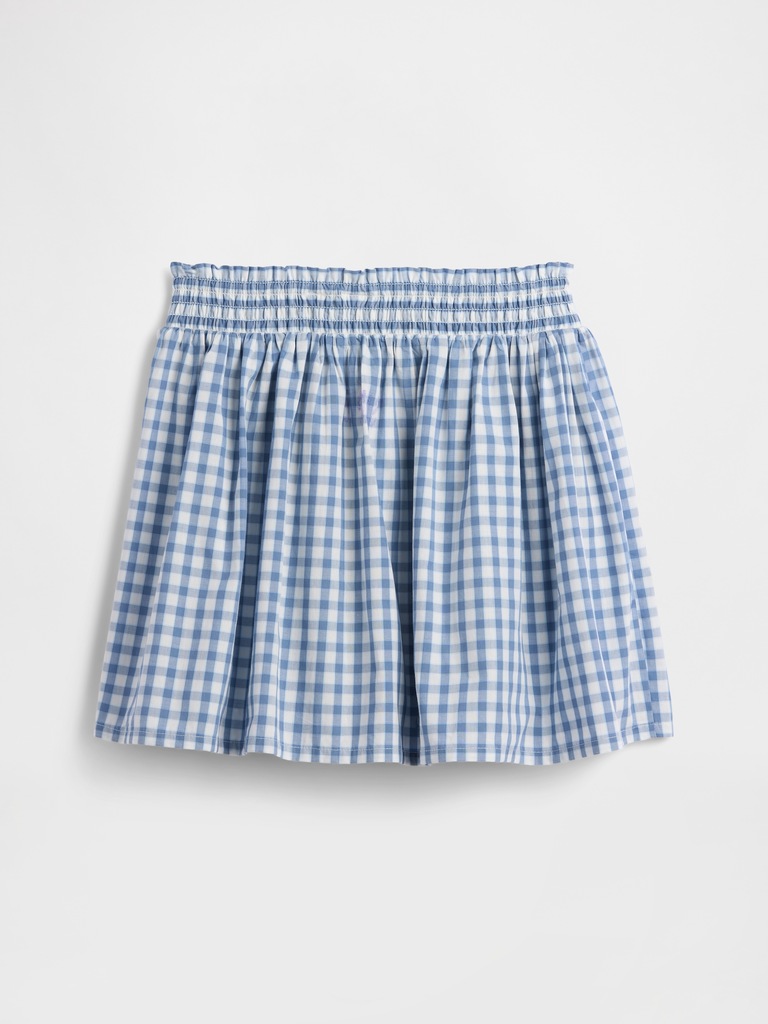 Kids Pull-On Smocked Skirt