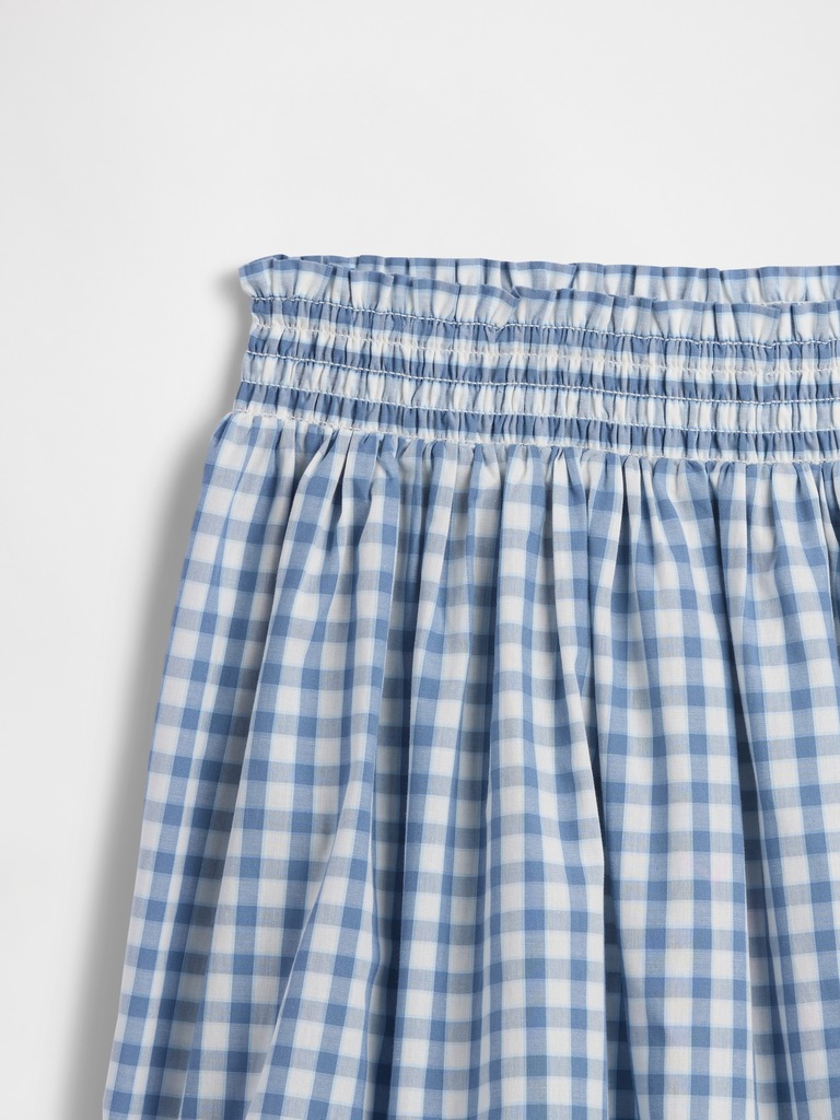 Kids Pull-On Smocked Skirt