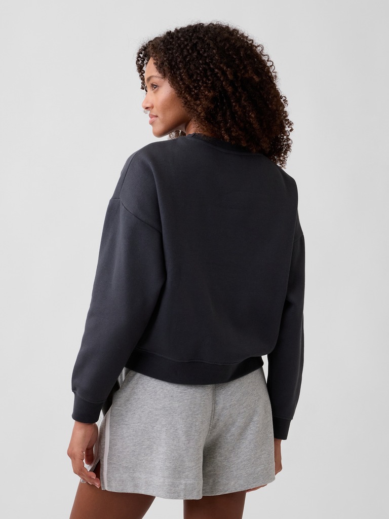 Peanuts Oversized Wedge Crewneck Sweatshirt