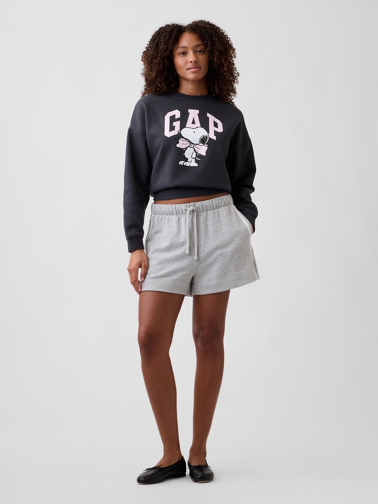 Peanuts Oversized Wedge Crewneck Sweatshirt