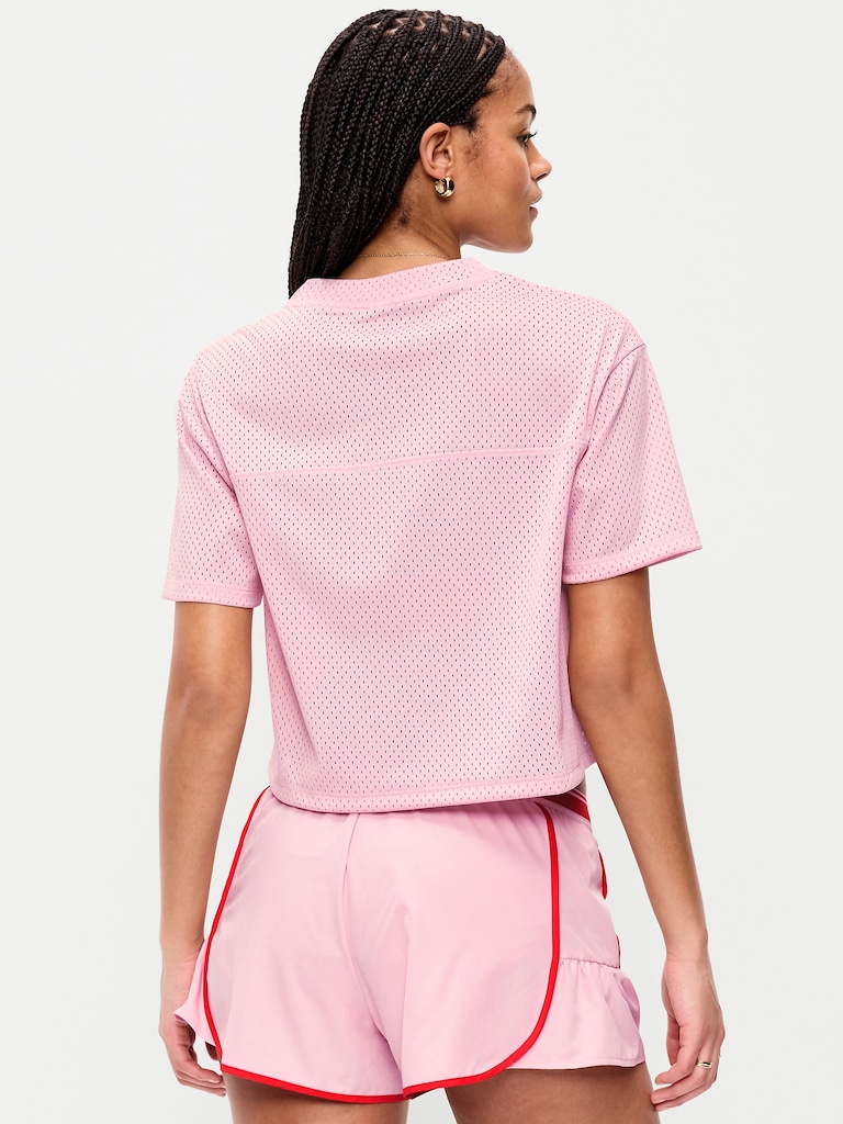 Mesh Jersey Football Top