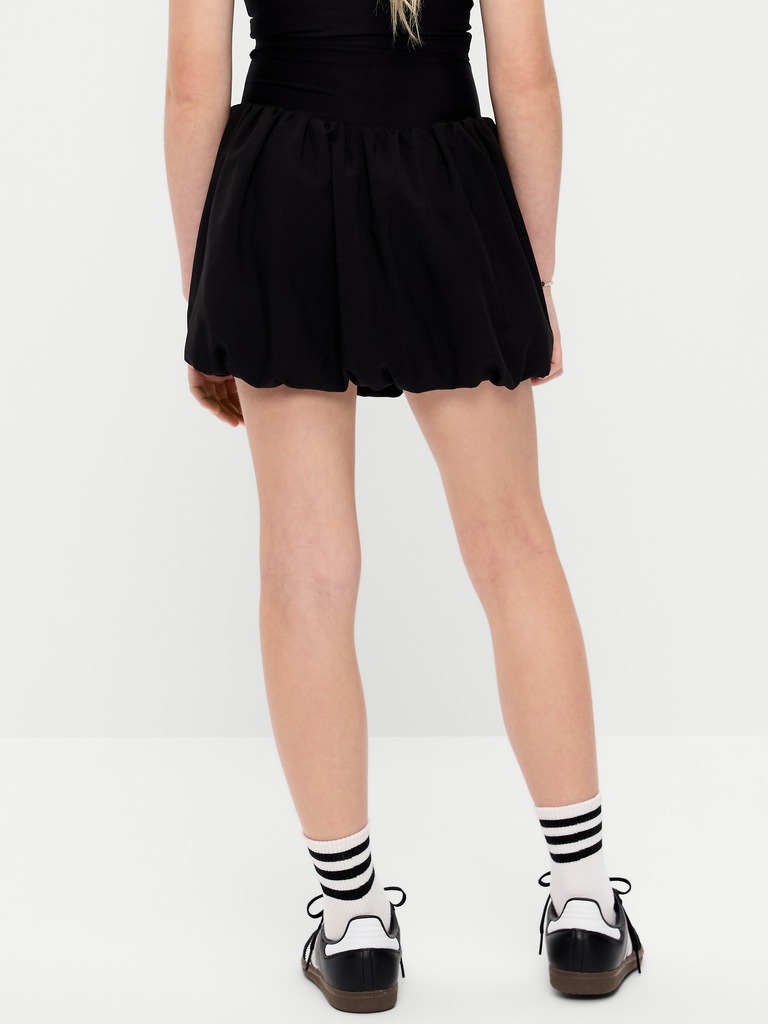 High-Waisted PowerSoft Bubble Skort for Girls