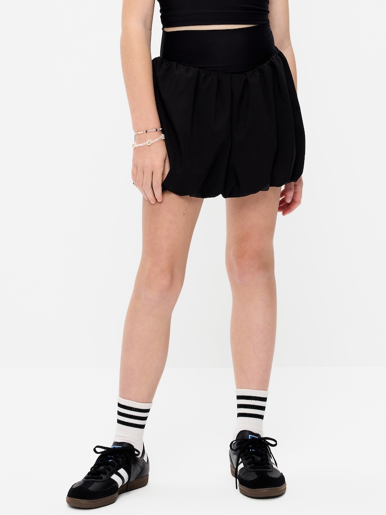 High-Waisted PowerSoft Bubble Skort for Girls