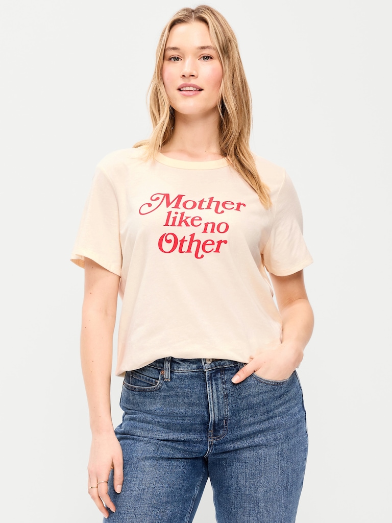 EveryWear Crew-Neck Graphic T-Shirt