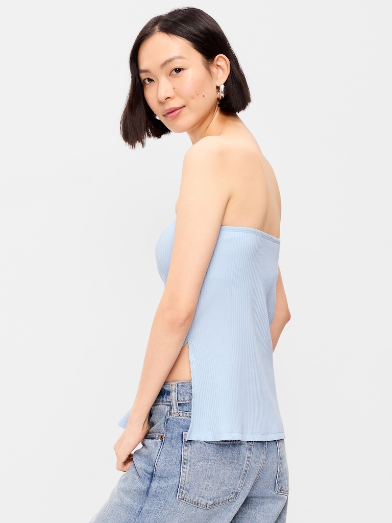 Asymmetrical Tube Top