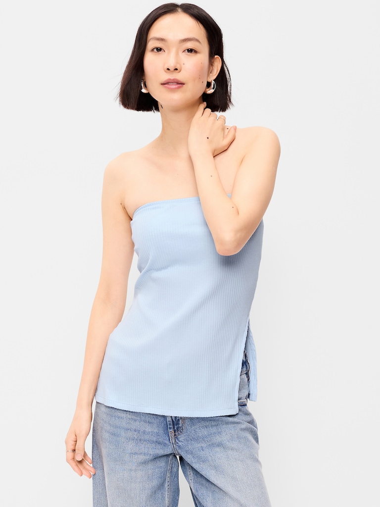 Asymmetrical Tube Top
