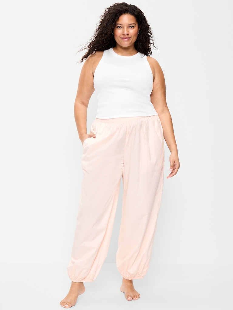 Lightweight Pull-On Parachute Sleep Pants