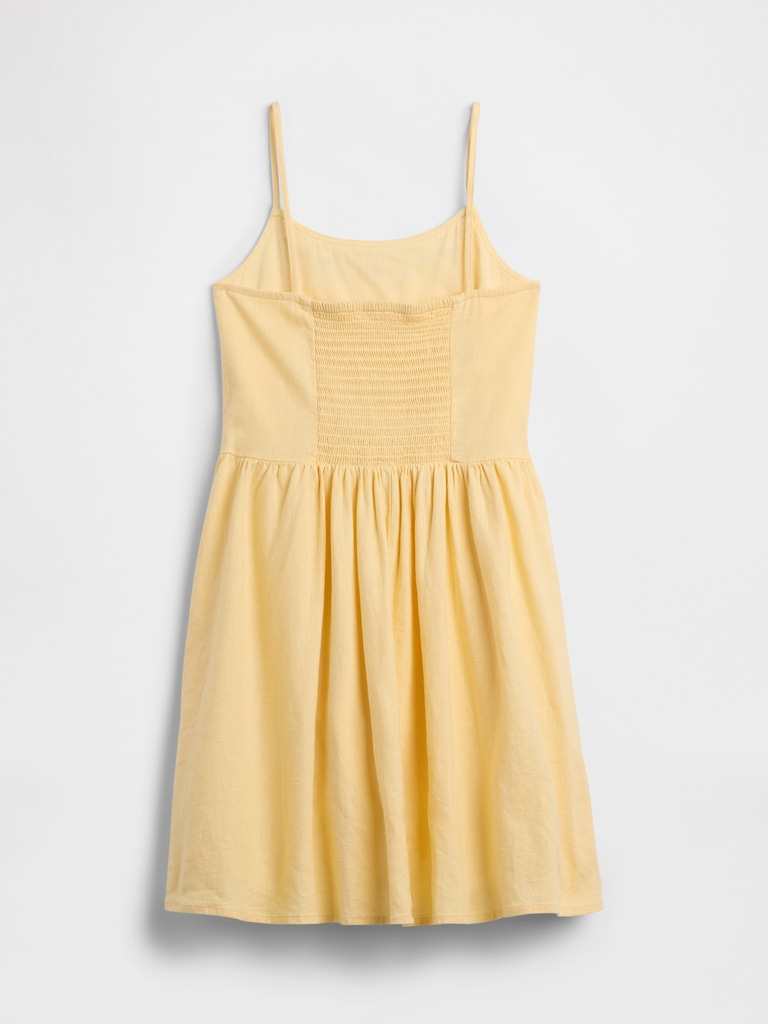 Kids Linen-Blend Dress