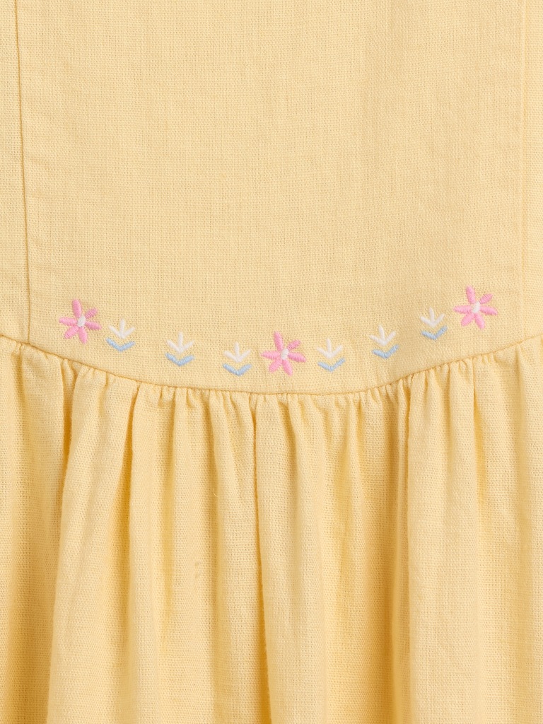 Kids Linen-Blend Dress