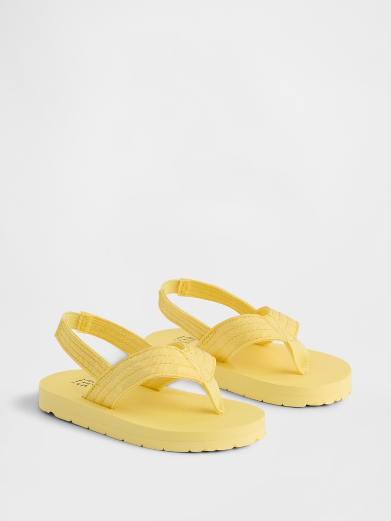 Toddler Canvas Flip Flops