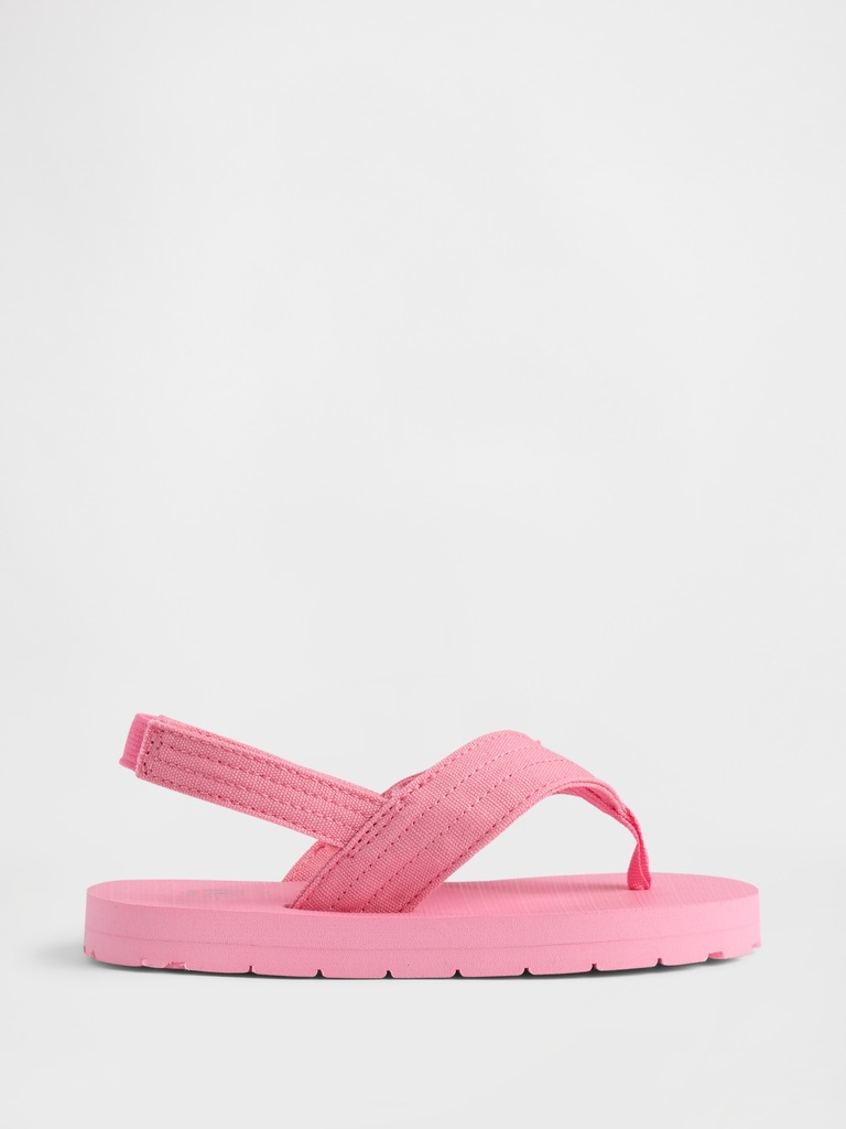 Toddler Canvas Flip Flops