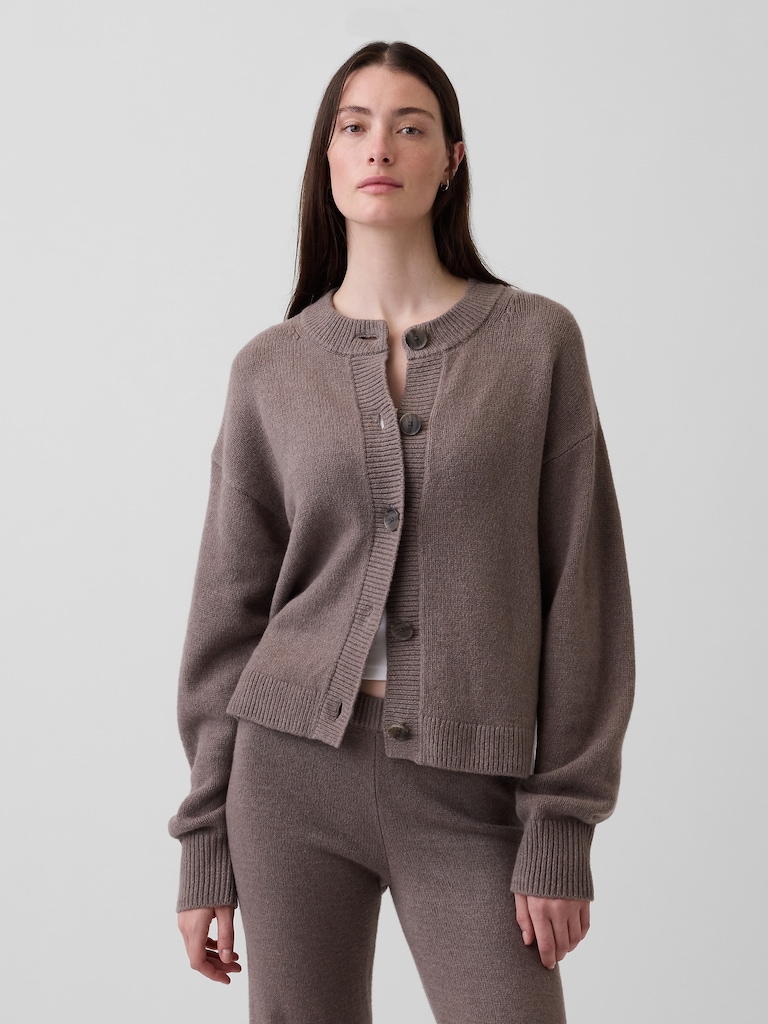 CashSoft Oversized Chunky Cardigan