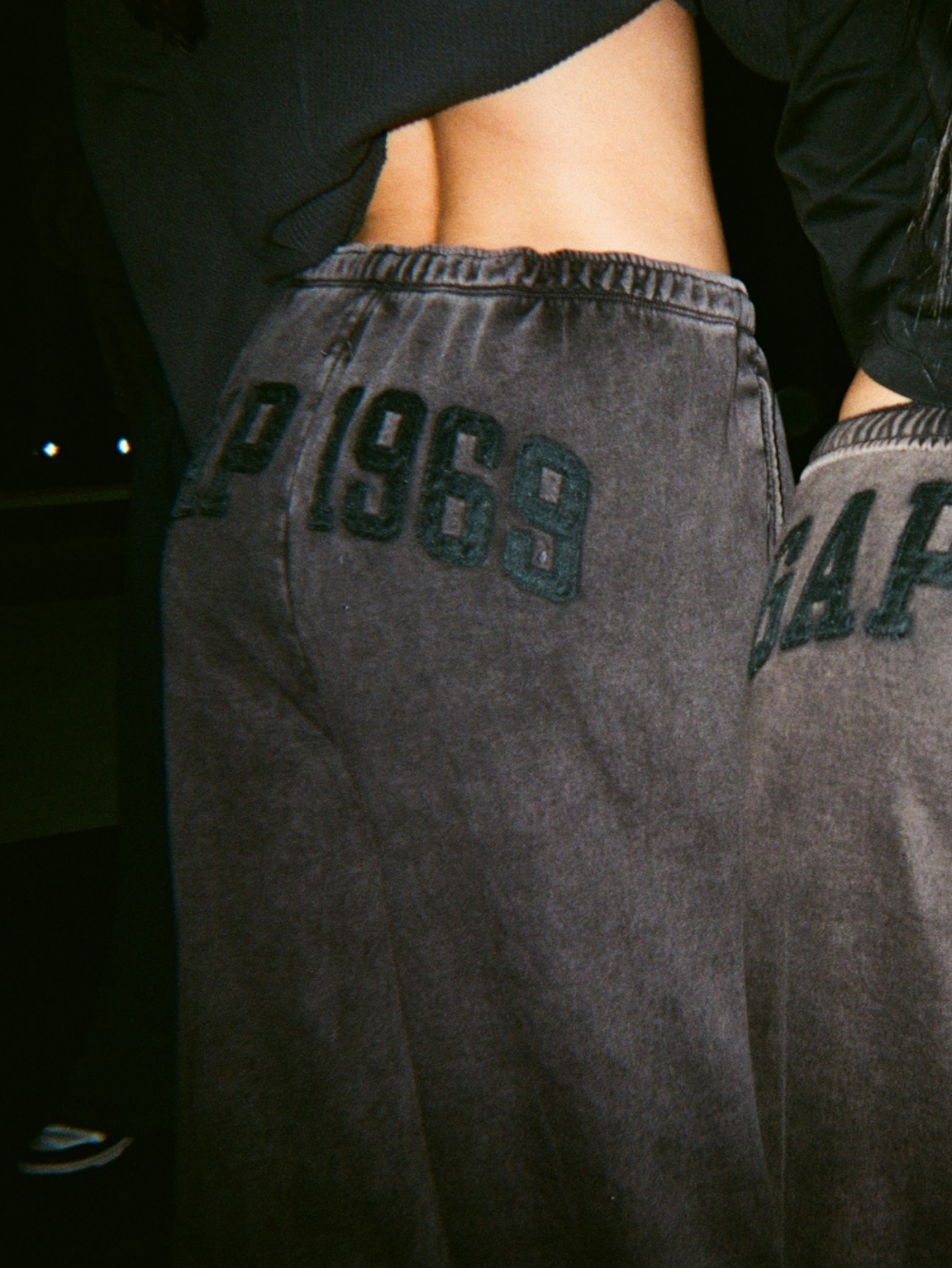 VintageSoft Baggy Wide-Leg Sweatpants