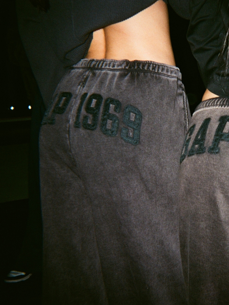VintageSoft Baggy Wide-Leg Sweatpants