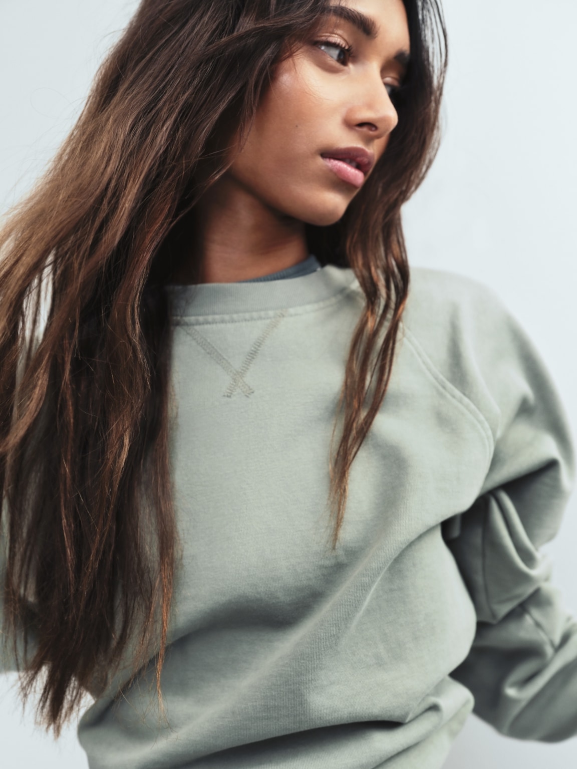 VintageSoft Terry Raglan Sweatshirt