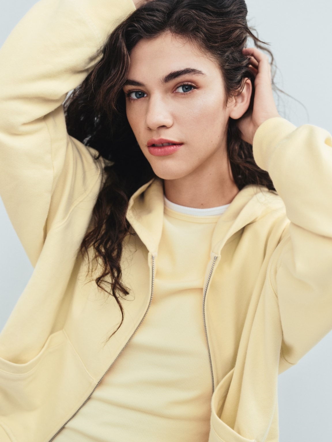 VintageSoft Terry Zip Hoodie