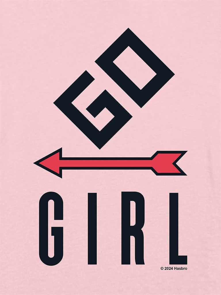 Monopoly Go Girl Graphic T-Shirt for Girls