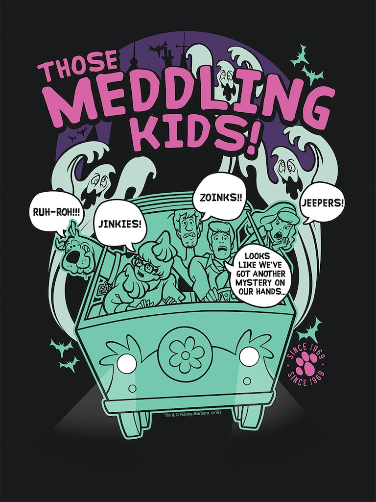 Scooby Doo Meddling Since 1969 Graphic T-Shirt for Kids