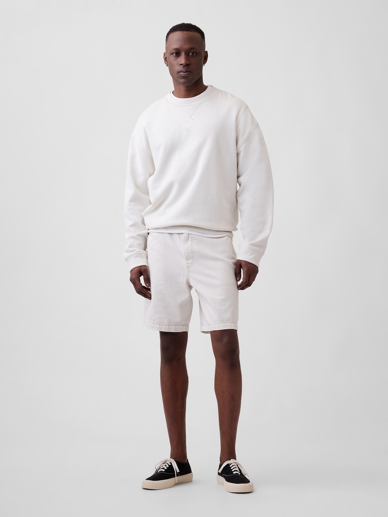 9" Loose Denim Shorts