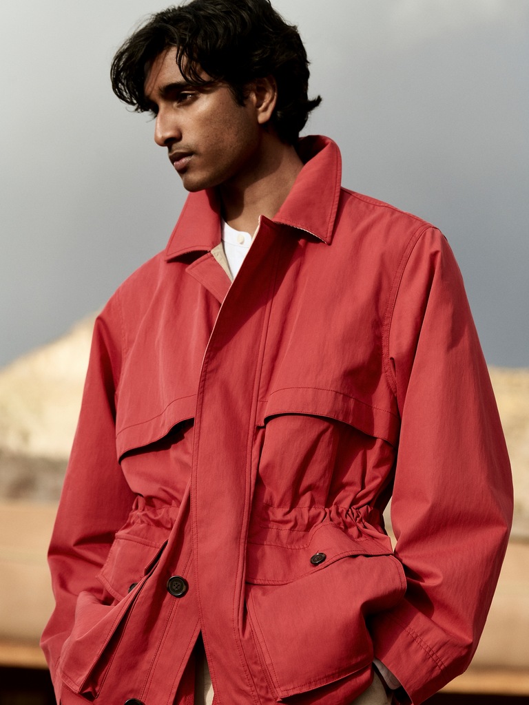 Cotton-Nylon Field Jacket