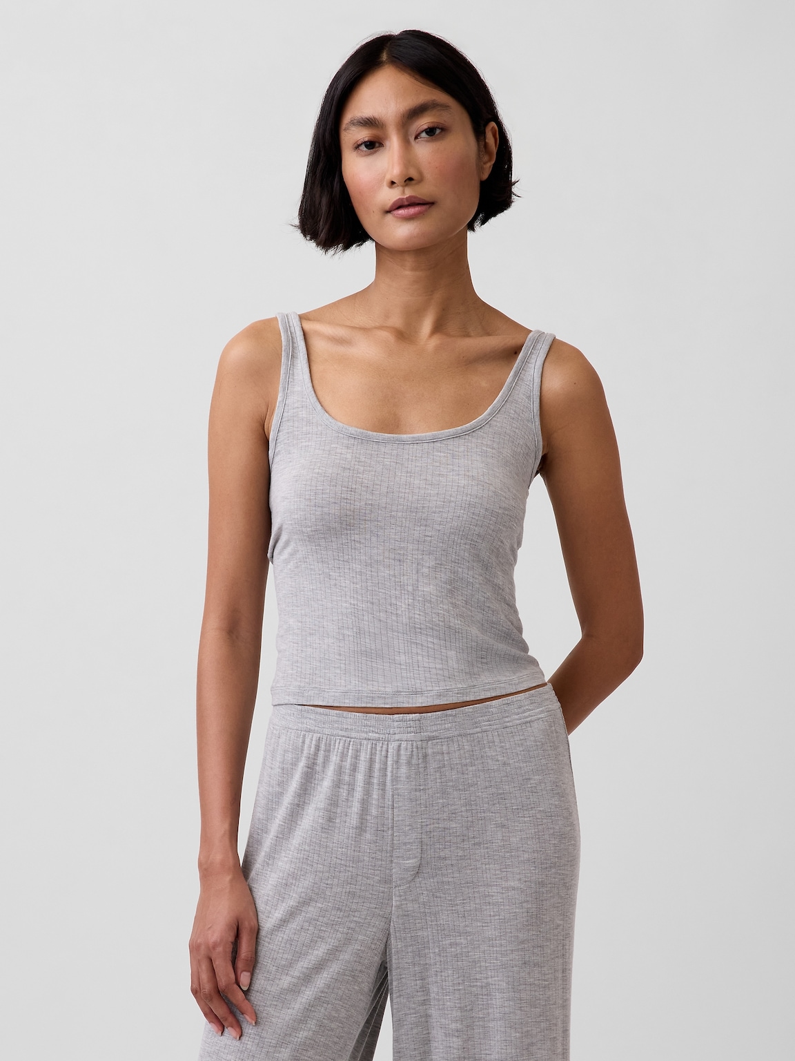 Softest UltraFine Rib Modal PJ Tank Top