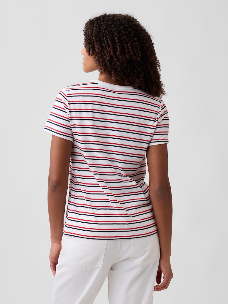 Favorite Stripe Crewneck T-Shirt