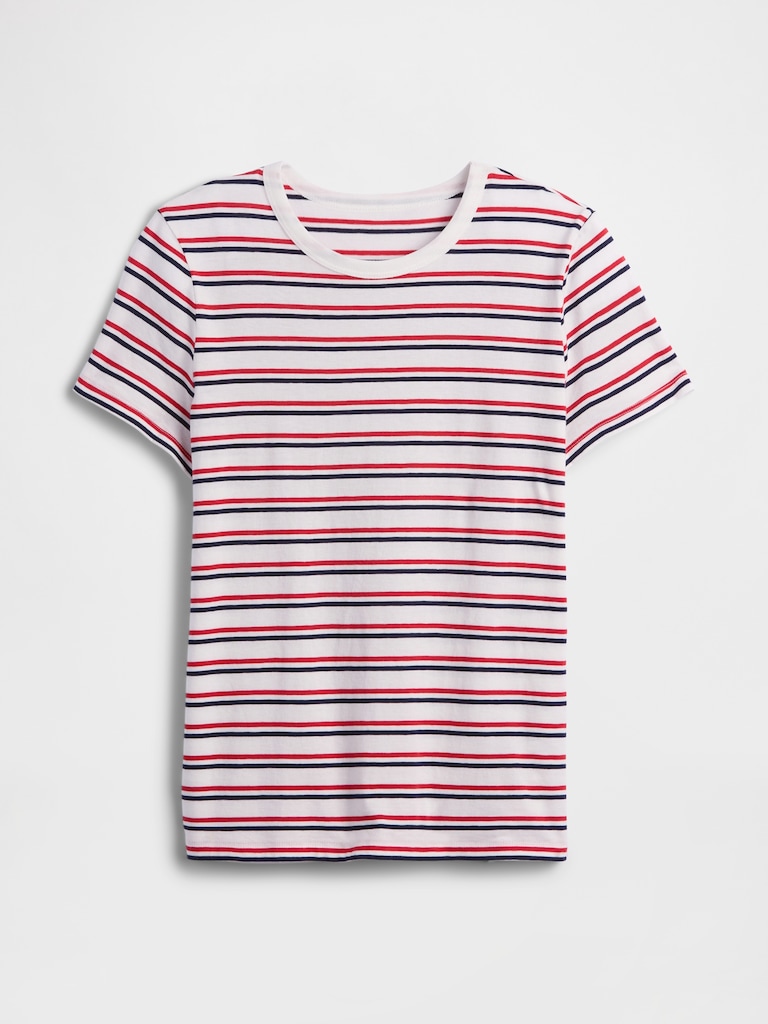 Favorite Stripe Crewneck T-Shirt